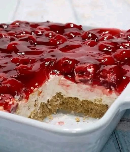 Strawberry Cheesecake Dump Cake (The Lazy Girl’s Secret to Dessert Heaven)