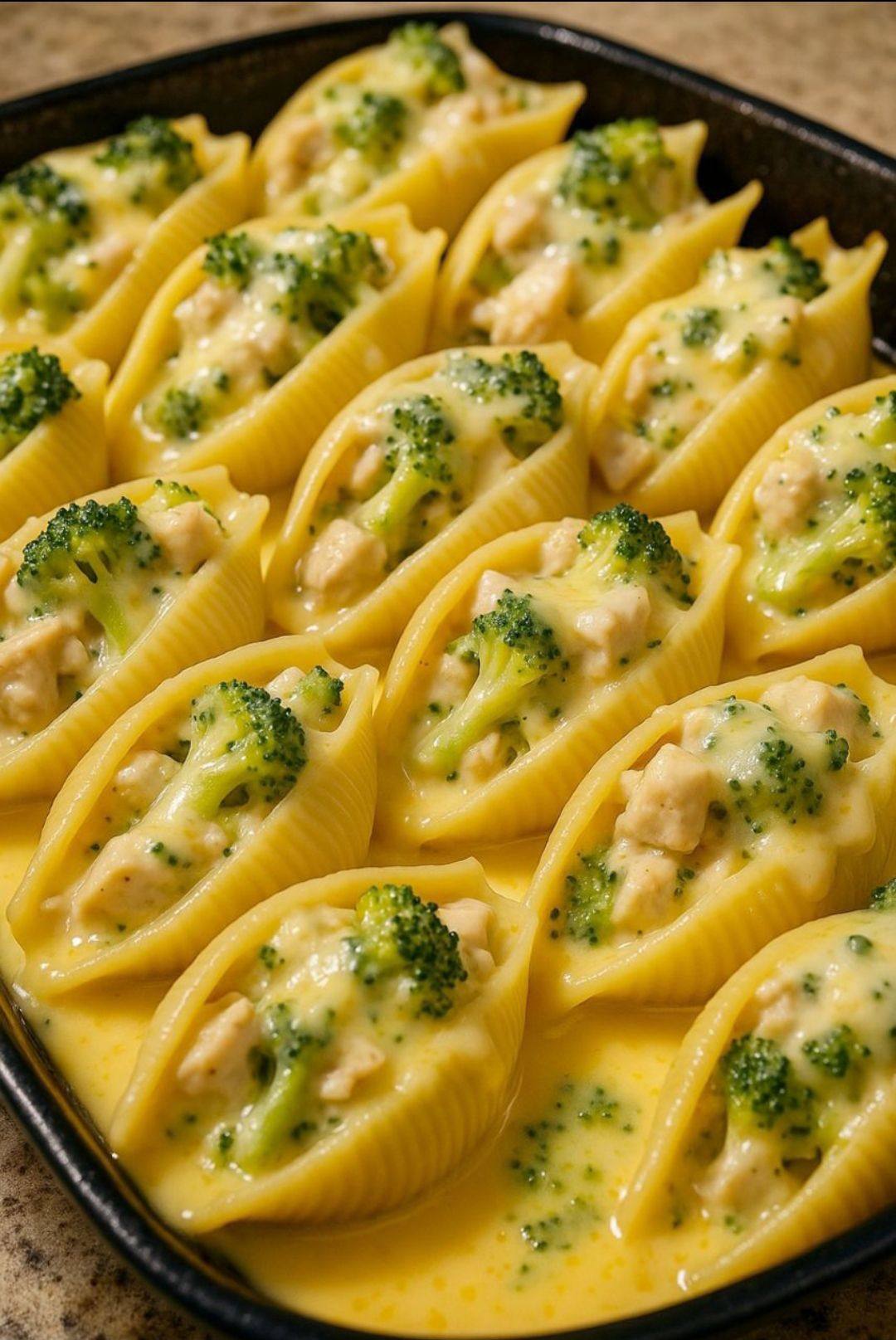 Cheesy Chicken & Broccoli Stuffed Shells: Comfort Food That Hits the Spot