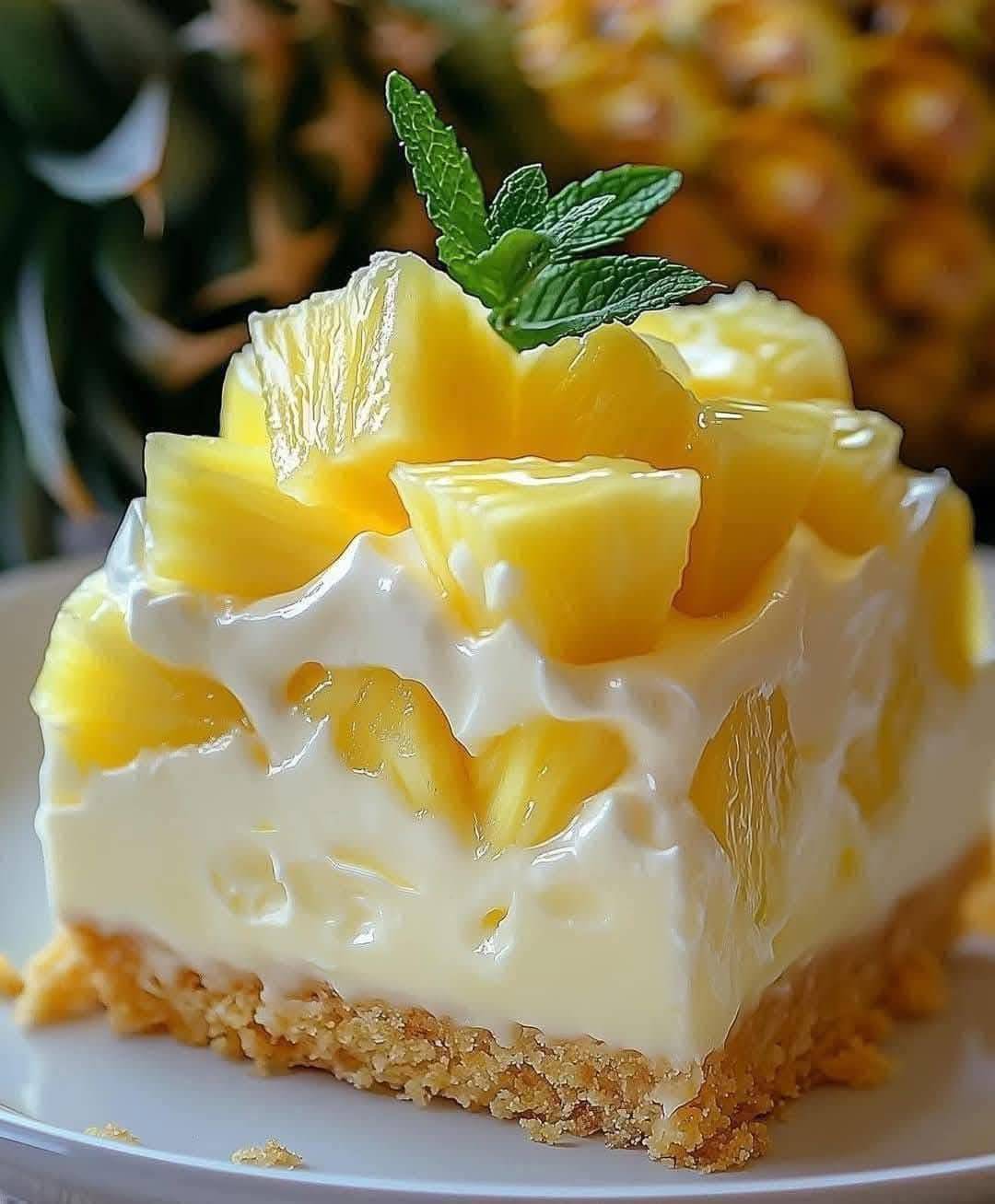 This Pineapple Dessert Recipe Is My Go-To Summer Treat (No Oven Needed!)