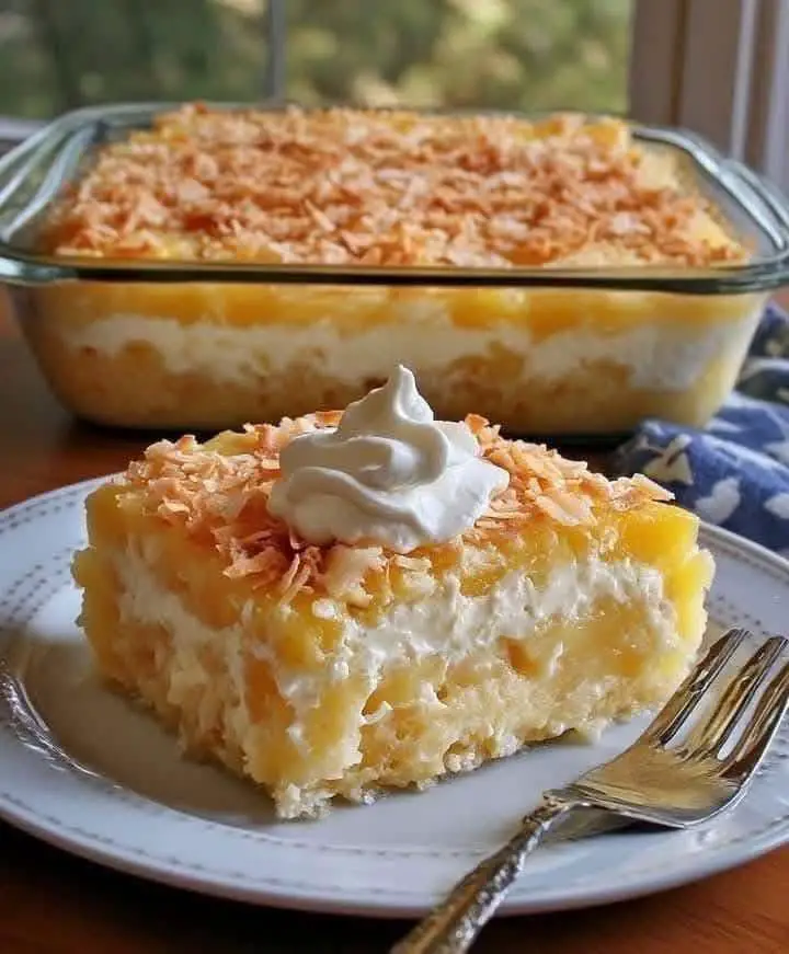 Pineapple Coconut Dream Cake (So Good, It Might Just Break Up a Diet)