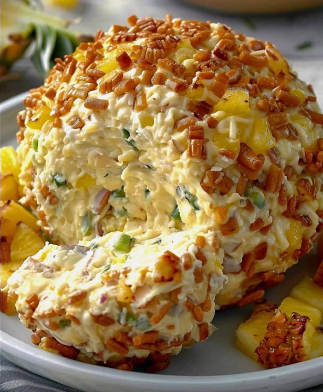 Heavenly Pineapple Cheeseball Recipe (You’re Gonna Want Seconds)