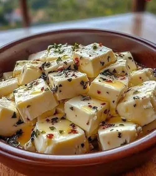 Marinated Feta Cheese Cubes That’ll Steal the Show at Any Table