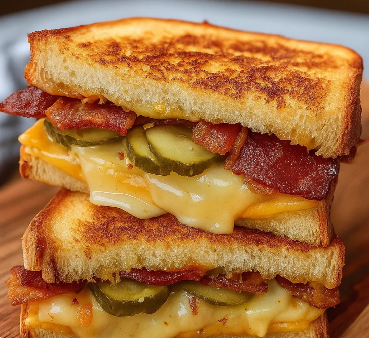 Dill Pickle Bacon Grilled Cheese: The Sandwich That Slaps Harder Than You Think