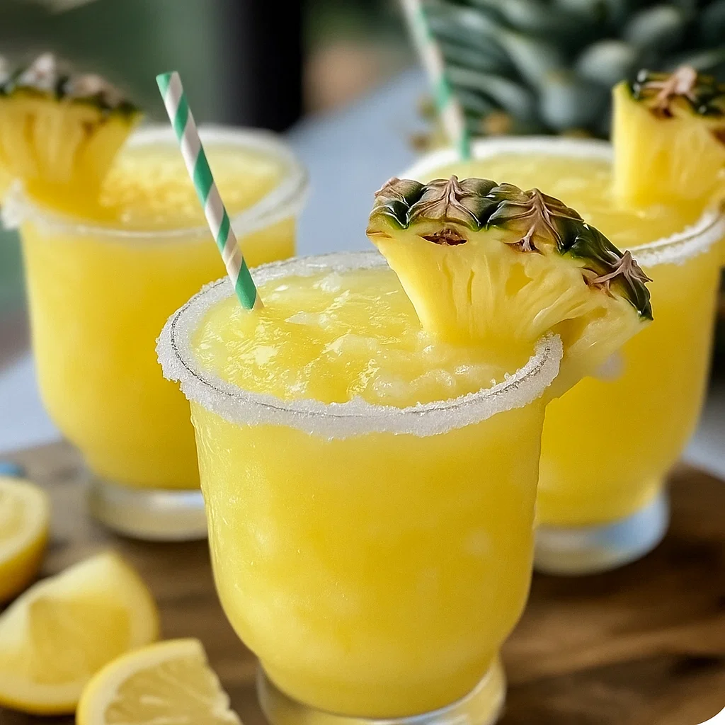 Pineapple Lemon Drop: A Tropical Twist on a Classic