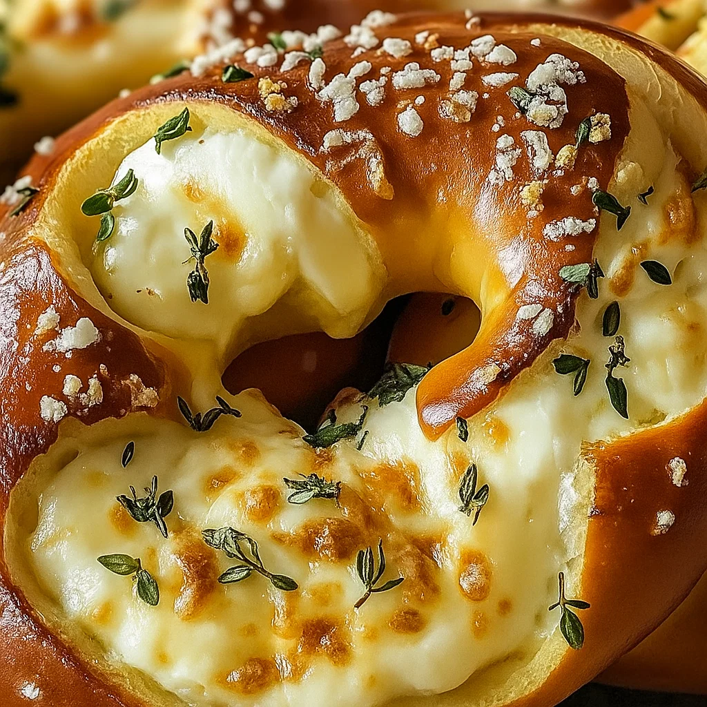 Cheesy, Gooey Mozzarella Stuffed Soft Pretzels Your Whole Family Will Love
