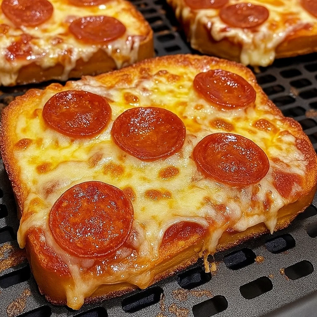 Texas Toast Air Fryer Pizza (Big Toast, Big Flavor)