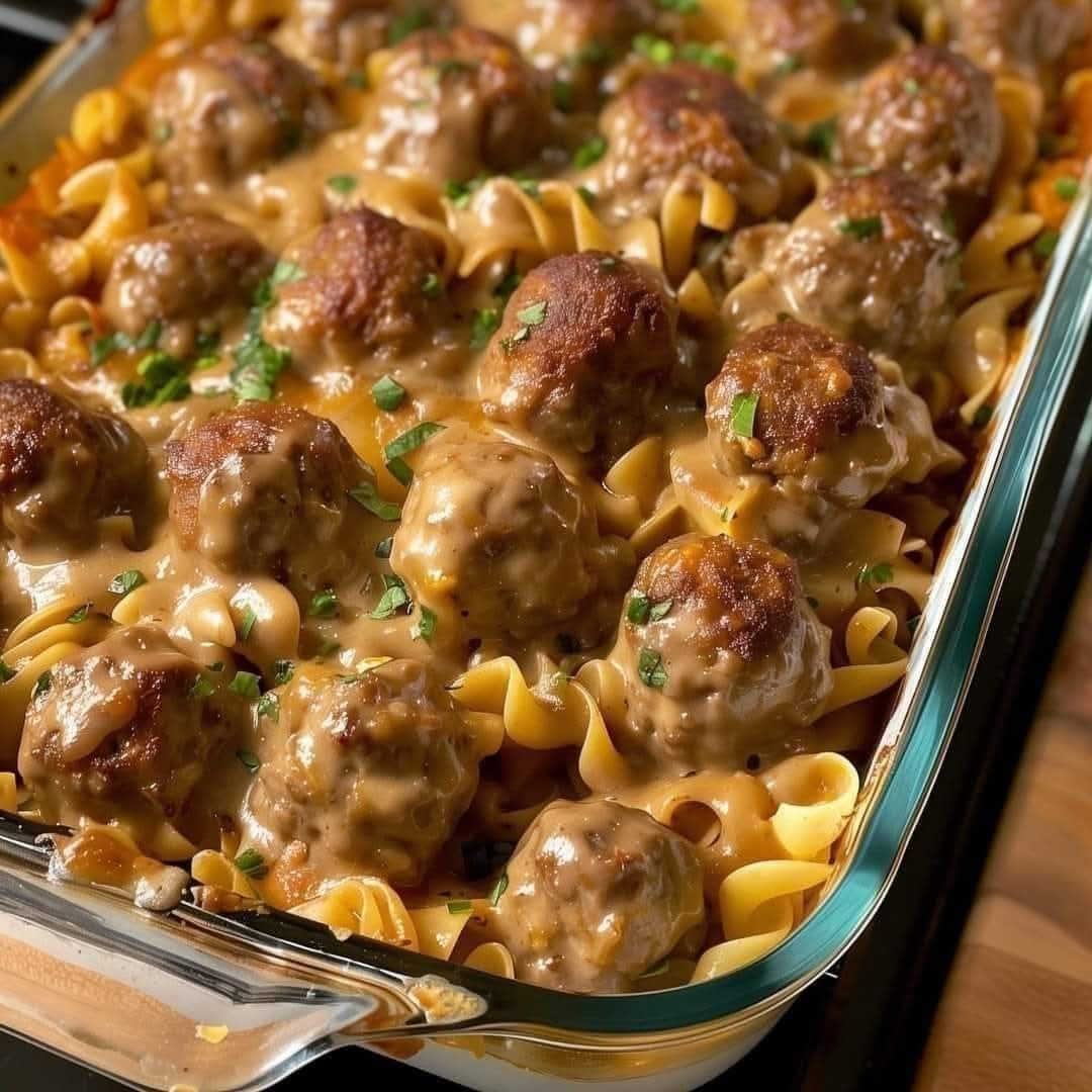 Swedish Meatballs and Noodles Recipe: Cozy Comfort in One Skillet