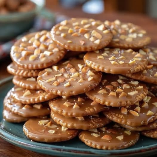 Salted Caramel Peanut Ritz Crackers (Sweet, Salty, and Way Too Addictive)