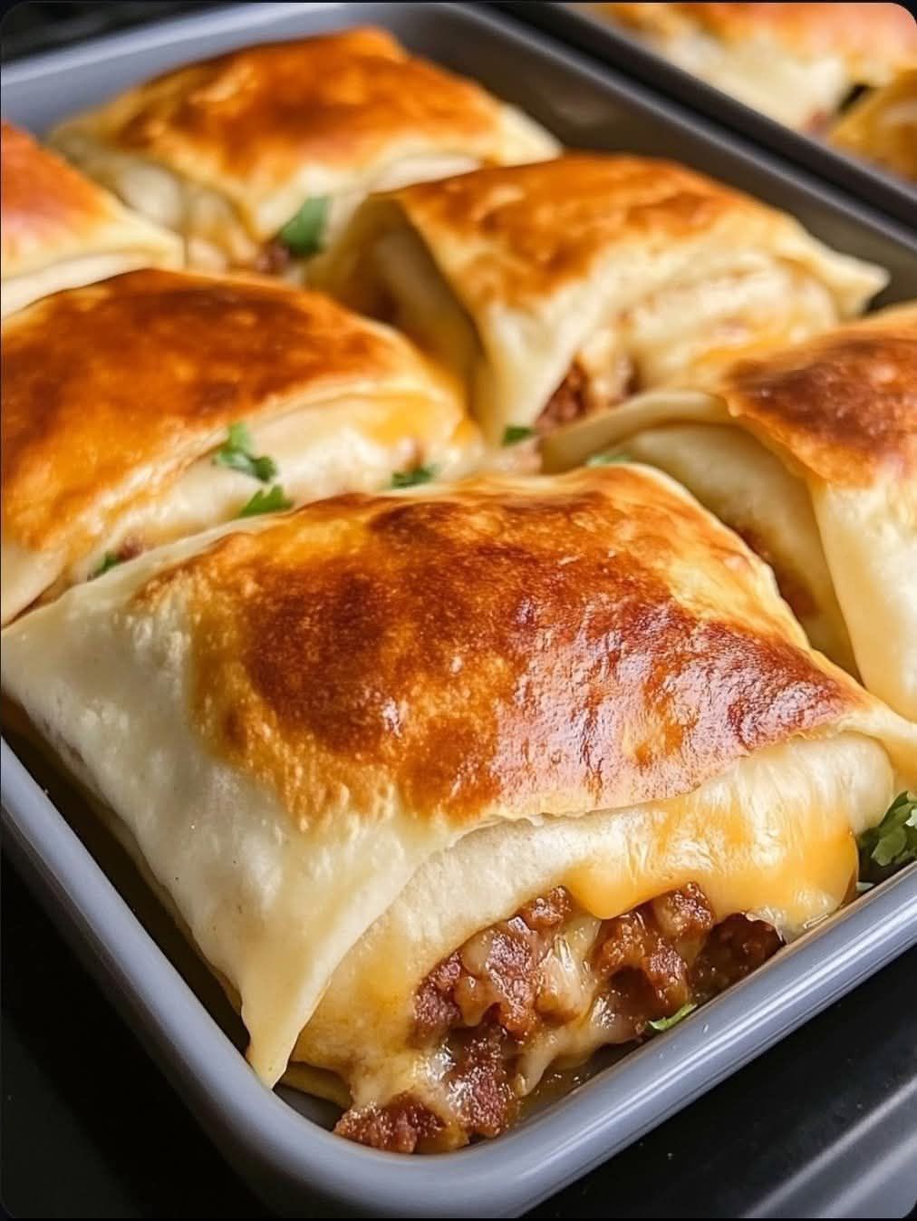 Loaded Cheesy Pocket Tacos That Bring the Whole Family to the Table