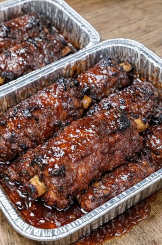 Slow Cooker 3 Ingredient BBQ (Family Favorite Pork Ribs)