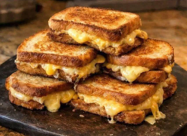 GRILLED CHEESE SANDWICH (Air Fryer Style)