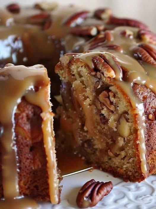 Pecan Upside Down Cake
