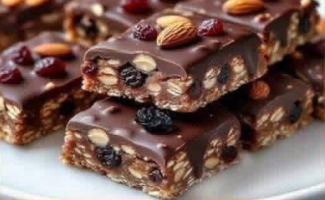 No-Bake Homemade Crunch Bars