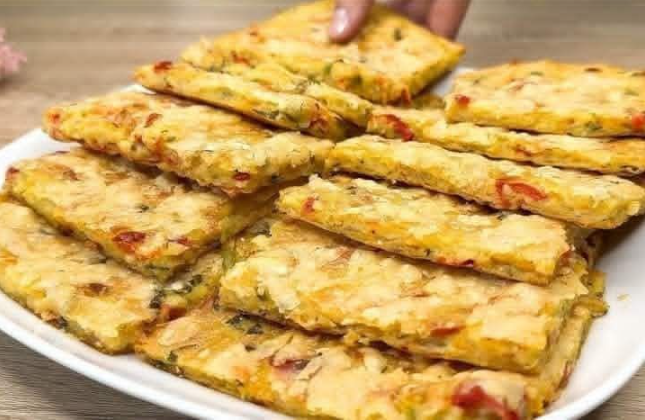 Savory Potato Pancake with Creamy Yogurt Sauce