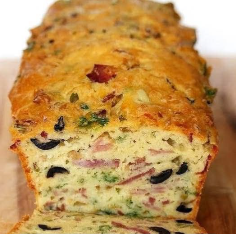 Savory Olive Cheese Loaf