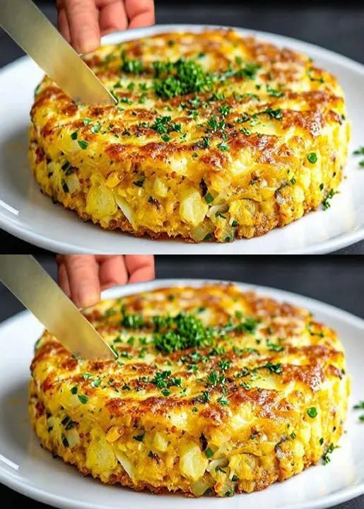 Golden Zucchini Egg Recipe