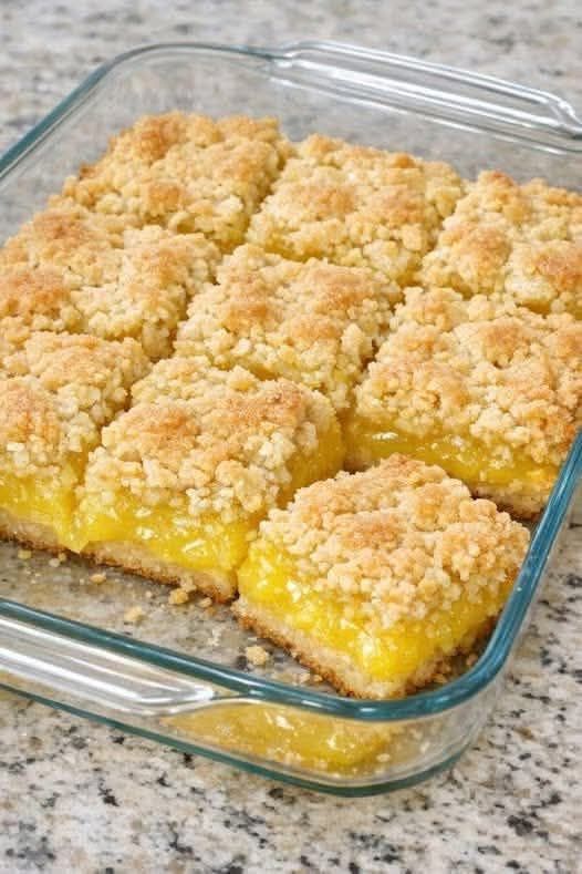 3 Ingredient Lemon Bars
