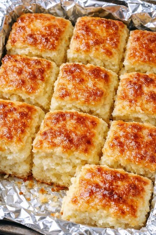 Southern 4-Ingredient Butter Dip Biscuits