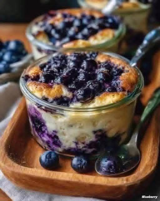 Blueberry Protein Breakfast Bake