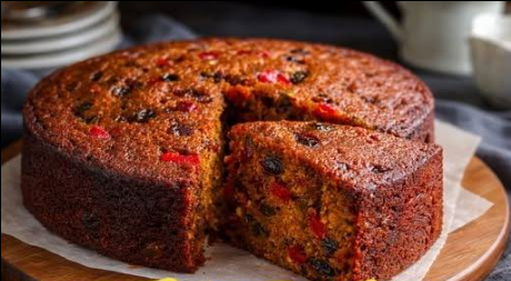 Moist Mixed Fruit Cake