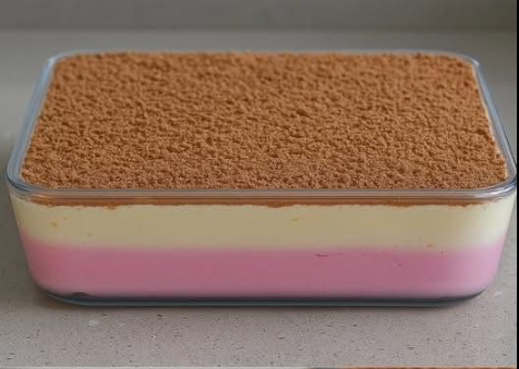 Strawberry and Pineapple Layered Dessert